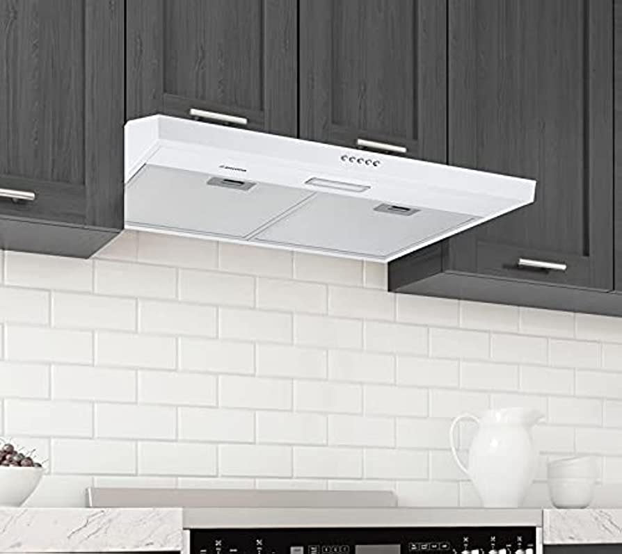 Ancona AN-1277 30” 110 CFM Convertible Under Cabinet Range Hood
